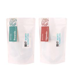 two bags of coffee
