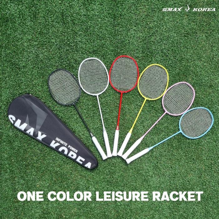 Korean Racket Smax Korea Light and Durable Carbon Material Premium Badminton Racket ...