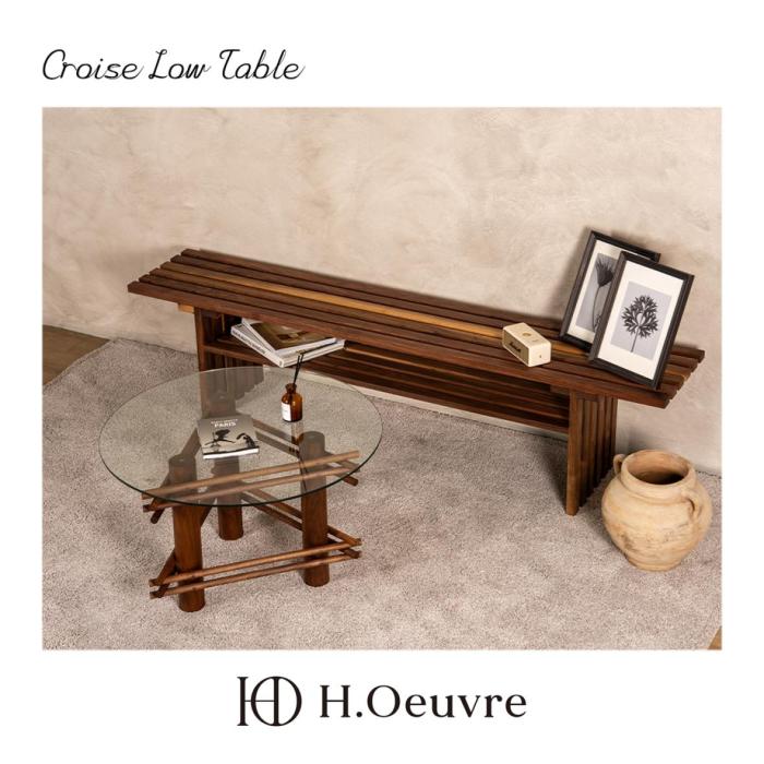 [H.Oeuvre] Croisé Low Table