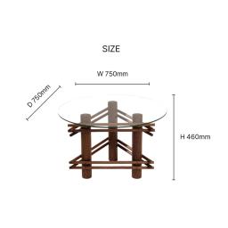 [H.Oeuvre] Croisé Low Table