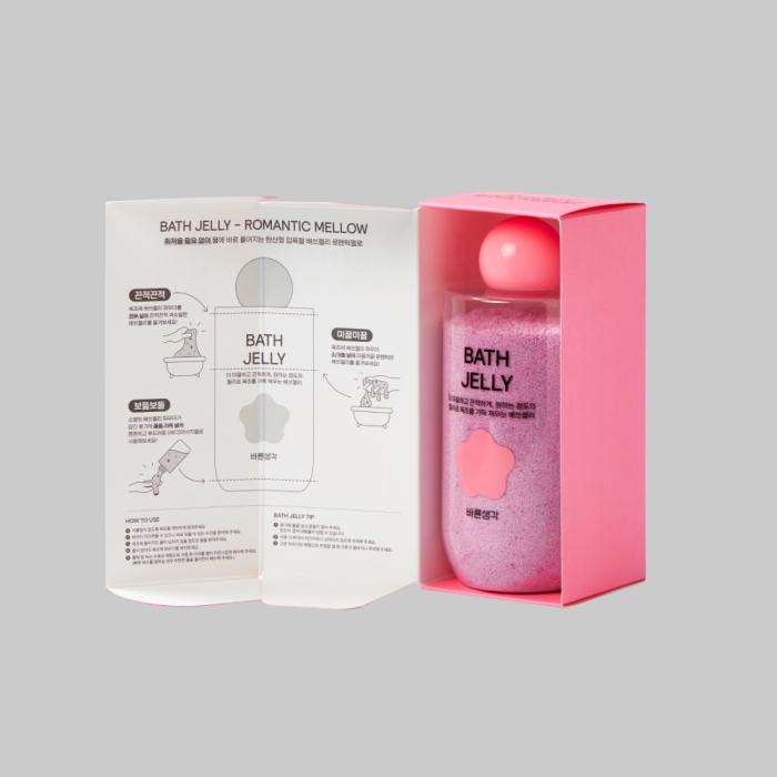 BRSG) Bath Jelly Romantic Mellow Scent 9.5oz 270g