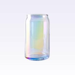 Aurora Coating Beercan Glass