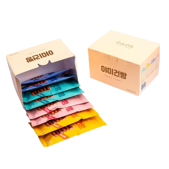 It is the most popular product of <Yeosu Yummy>, a Korean dessert shop.
