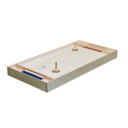 a shuffleboard table