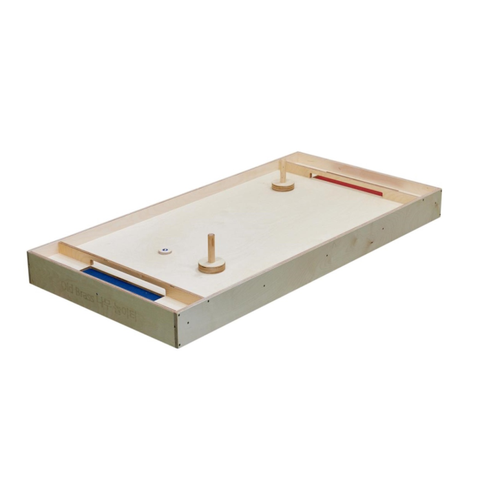 a shuffleboard table