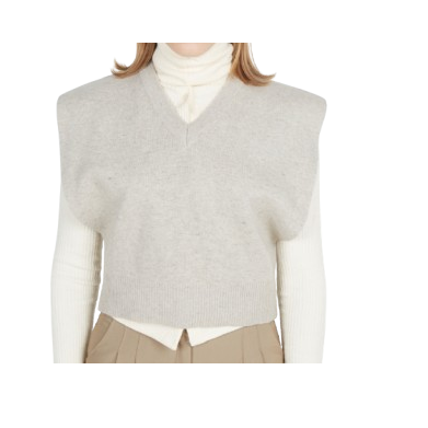 a cashmere sweater