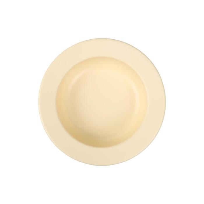Deep Plate Butter Beige