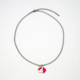 [Giorae Jewelry] Unicorn Pendant Necklace and Bracelet #1