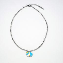 [Giorae Jewelry] Unicorn Pendant Necklace and Bracelet #1