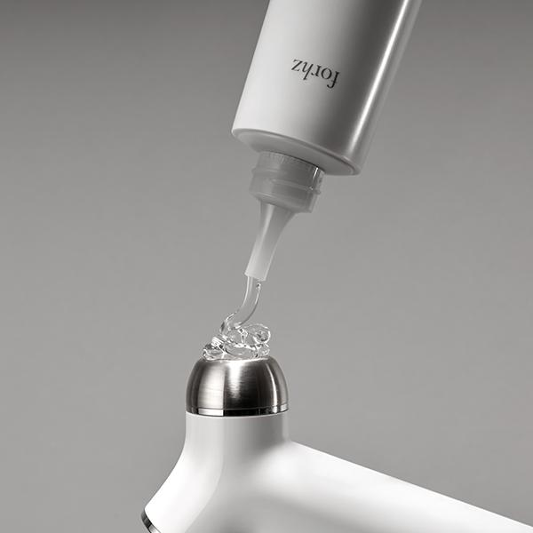 Quadthera can be used with any functional cosmetics that is in liquid form