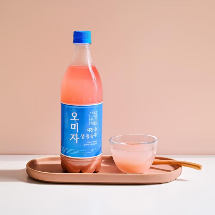 a bottle and a cup