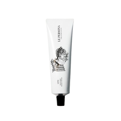 Scented hand cream by Le Persona.

Formulated with whitening and anti-wrinkle ingredients, featuring a non-greasy texture that absorbs instantly for soft, smooth skin.
