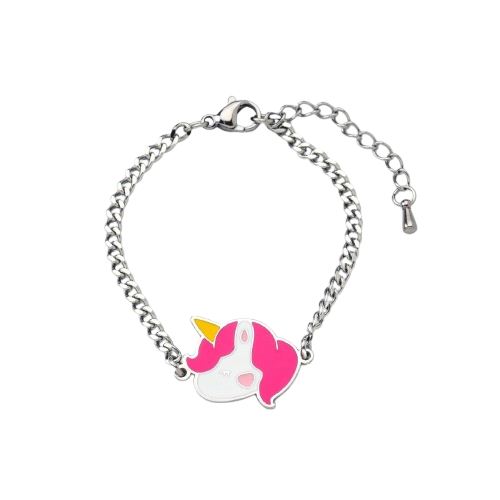 [Giorae Jewelry] Unicorn Pendant Necklace and Bracelet #1
