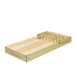 wooden bed frame