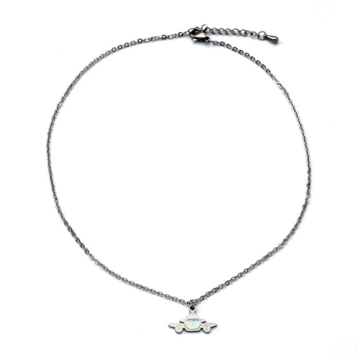 [Giorae Jewelry] Airplane Pendant Necklace