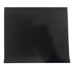 a piece of black felt