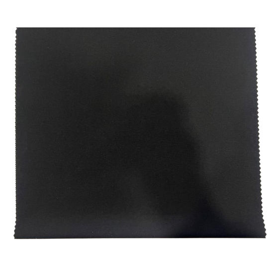 a piece of black felt