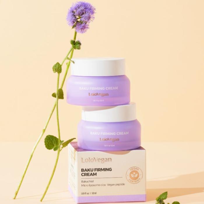 Bakuchiol (10,000ppm) moisturizing cream for pore tightening and skin elasticity