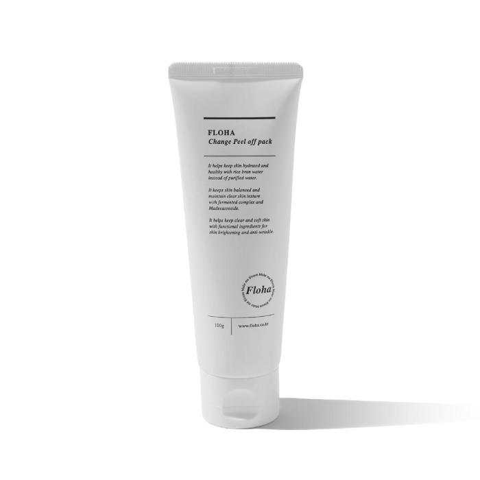 Change Peel Off Pack that helps manage skin healthily with rice bran water as the base.
