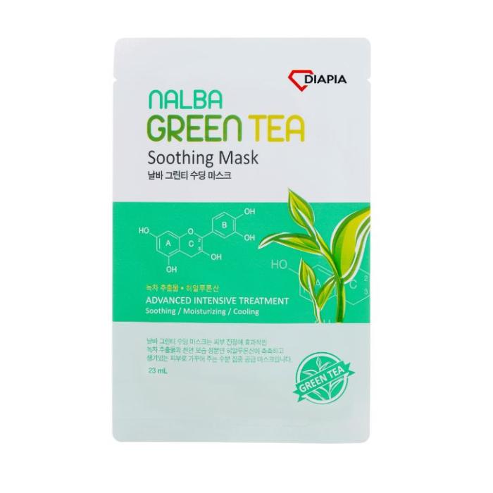 NALBA GREEN TEA Soothing Face Mask (10EA)

23ml * 10sheets

Completed Skin irritation test
Mask pack contains refreshing moisture of green
tea from nature to soothe sensitive skin and keep
it moisturized.