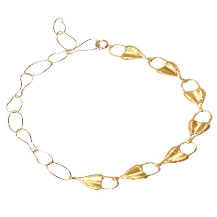 gold necklace