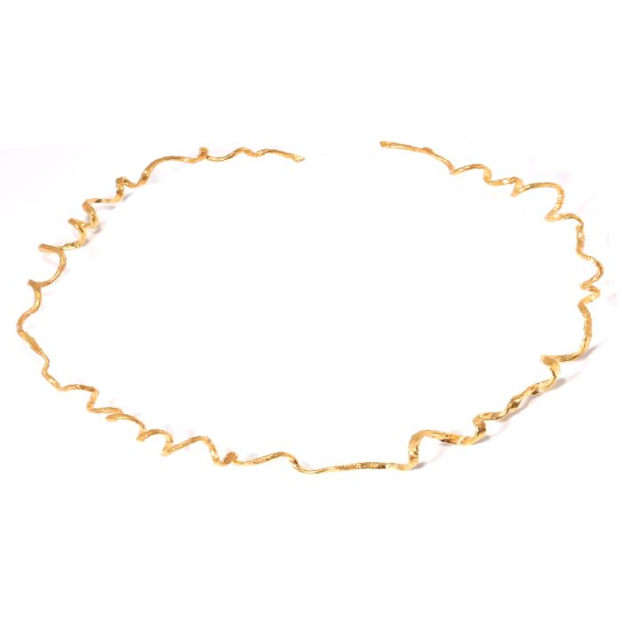 gold necklace