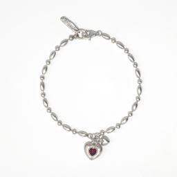 Sterling silver contains natural stone.