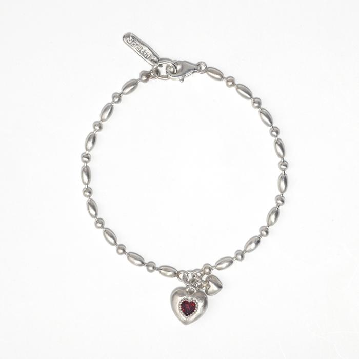Sterling silver contains natural stone.
