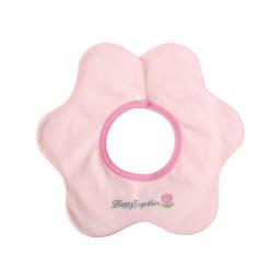 A flower pink bib