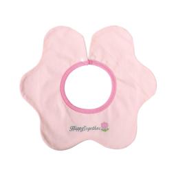 A flower pink bib