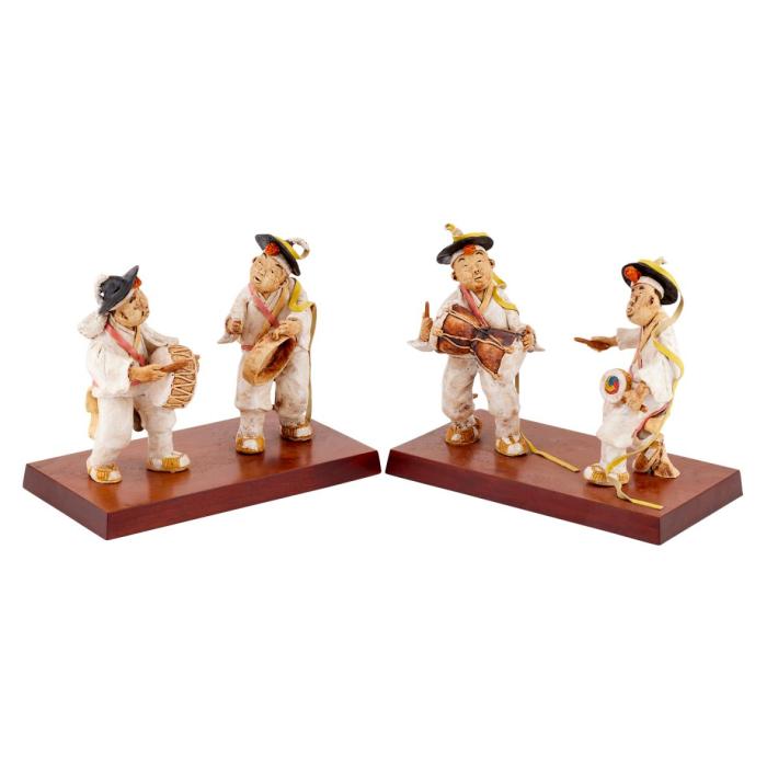 the three musicians