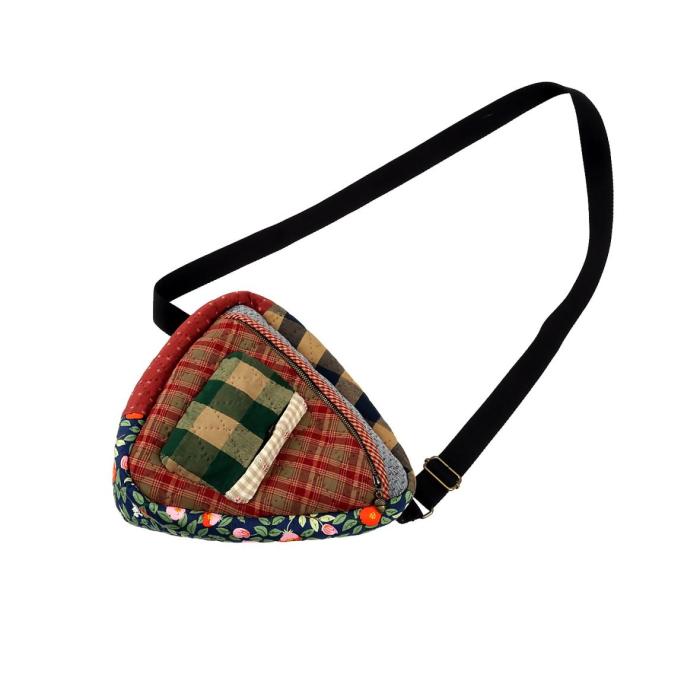 Triangular backpack