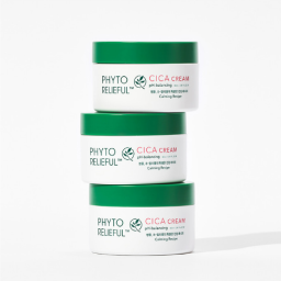 Acidic relief cream that regulates sensitive skin and hydrates it to keep skin healthy
