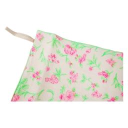 Flower Pattern kichenclothes(fluorescent pink)