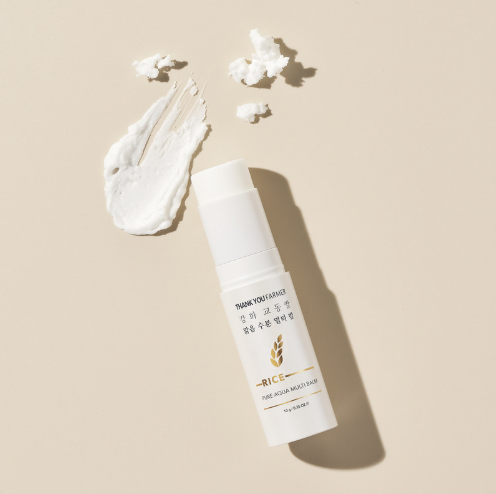 Clear multi balm that adds cool and moist moisture to dry areas of rice in clean areas