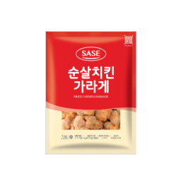Tender chicken legs coated in a delicious thin and tender batter.
Perfect mixture
of juicy meat
and tender batter!
Savory soy sauce
base and a bit of garlic!
Just great!
Use various types of sauces
and savor the many flavors
of this unique boneless chicken