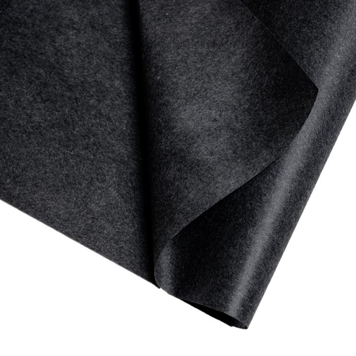black wool fabric
