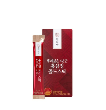 A 6-year-old red ginseng tablet gold stick filled with 100% red ginseng concentrate