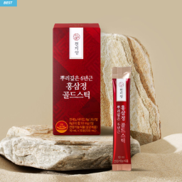 A 6-year-old red ginseng tablet gold stick filled with 100% red ginseng concentrate