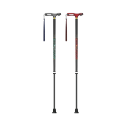BINATTI Light Cane : carbon walking stick (mint, wine color)