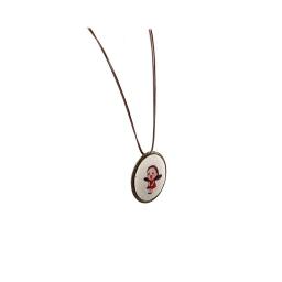Ulsan big baby necklace saying hello