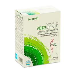 TenQmin Catechin Diet
Brand : TenQmin
Product name : TenQmin Catechin Diet
Type : Granules(60)
3,000mg x 30 sticks
Directions for use : 1 time/day (1 stick)
Weight : 133.4g
Function : Diet, Appetite suppressant, Antioxidant, Anti-inflammatory, Immune boosting, Metabolism boosting