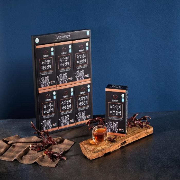 Antler Ganoderma lucidum Extract 6 box (30ea 50 ml) K-FOOD