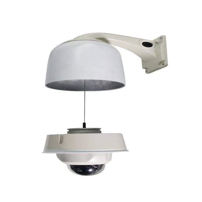 Ground level camera maintenance system