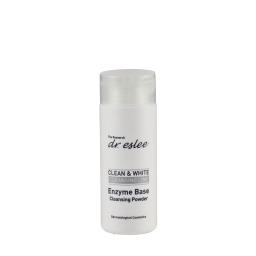 clear and white exfoliating scrub