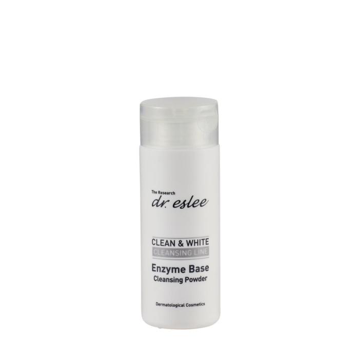 clear and white exfoliating scrub