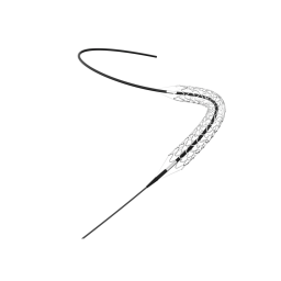 a black and white line drawing of a hair clip