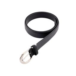 black leather belt