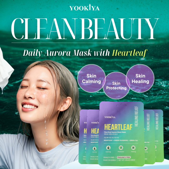 Yookiya Heartleaf Aurora Sheet Mask