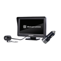 A Camera and Monitor for Checking Blind Spots While Driving